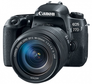 Canon EOS 77D& EF-S 18-135 IS STM